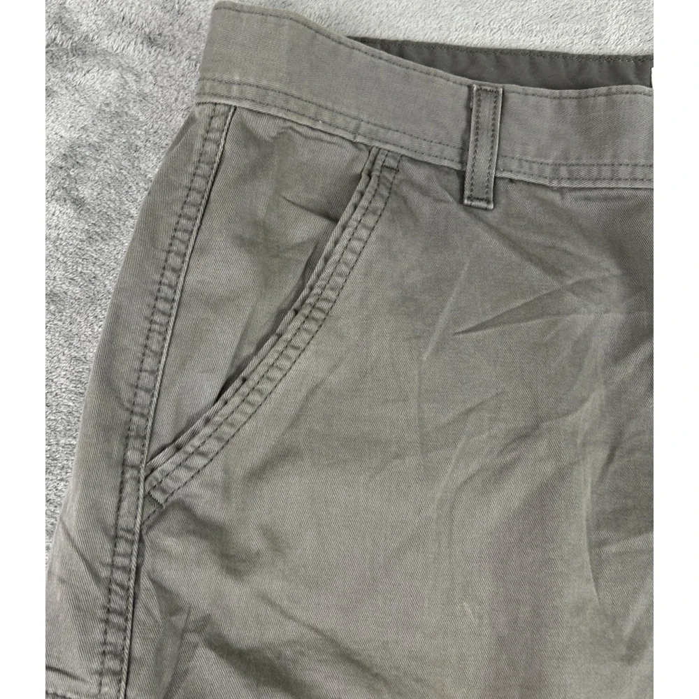 Levis‎ Signature 36 Gray Cargo Shorts Cotton Classic Outdoor Preppy Grunge y2k